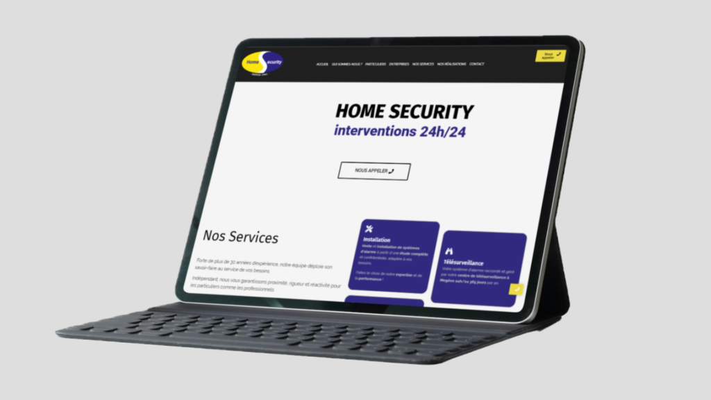 home-security-tablette